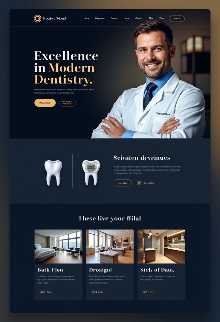 Modern Dentistry Healthcare Clinic Platform