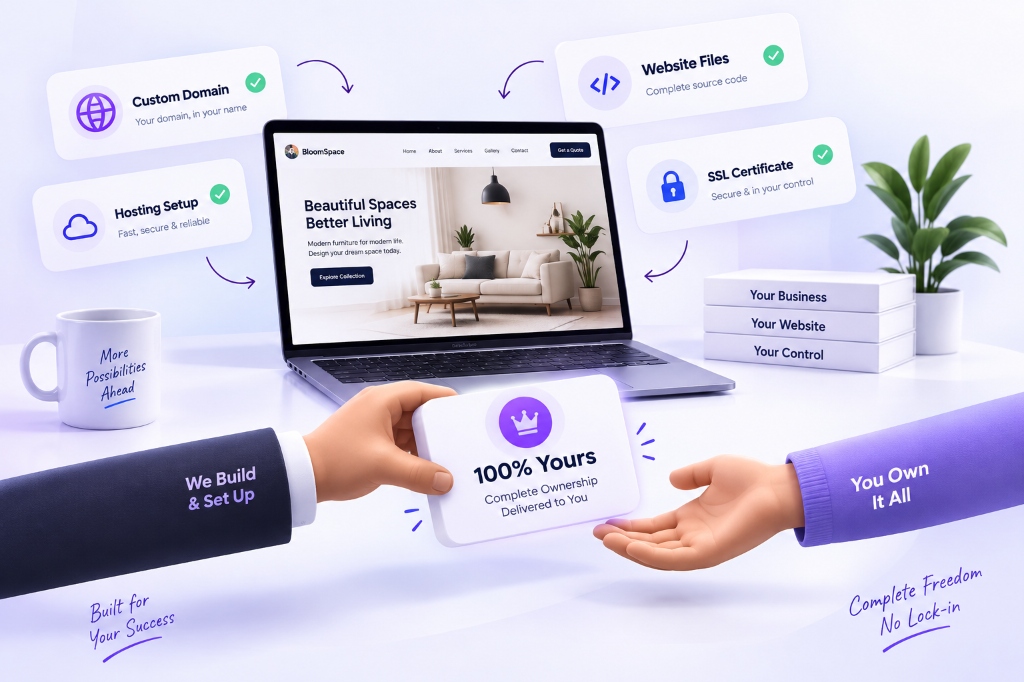 Growth Sphere 100% Website Ownership Showcase